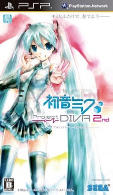 Hatsune Miku Procject Diva 2 PSP