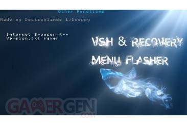 VSH and Recovery Menu Flasher006