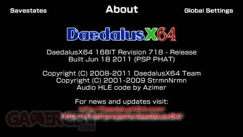 DaedalusX64 rev 718 002
