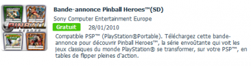 bande annonce  pinball hereos