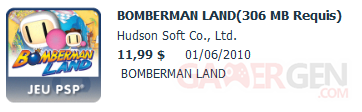 bomberman land