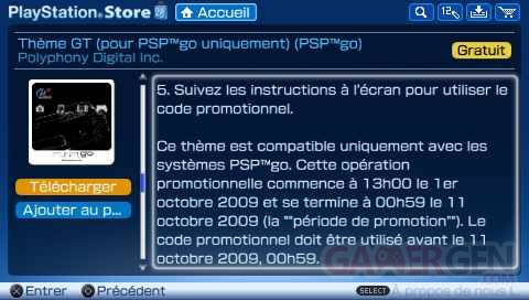 PSP GO PROMO gt - 1